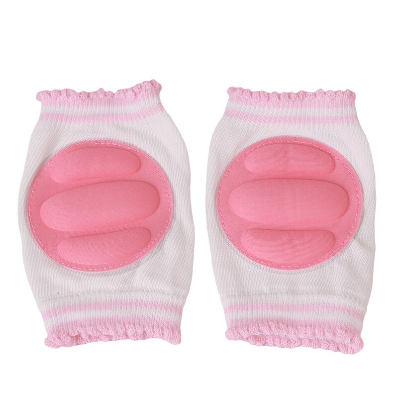 Warm Leg Warmer Safety Crawling Elbow Cushion Infants Toddlers Baby Knee Pads Protector Leg Baby Kneecap For Kid: Size S  Pink