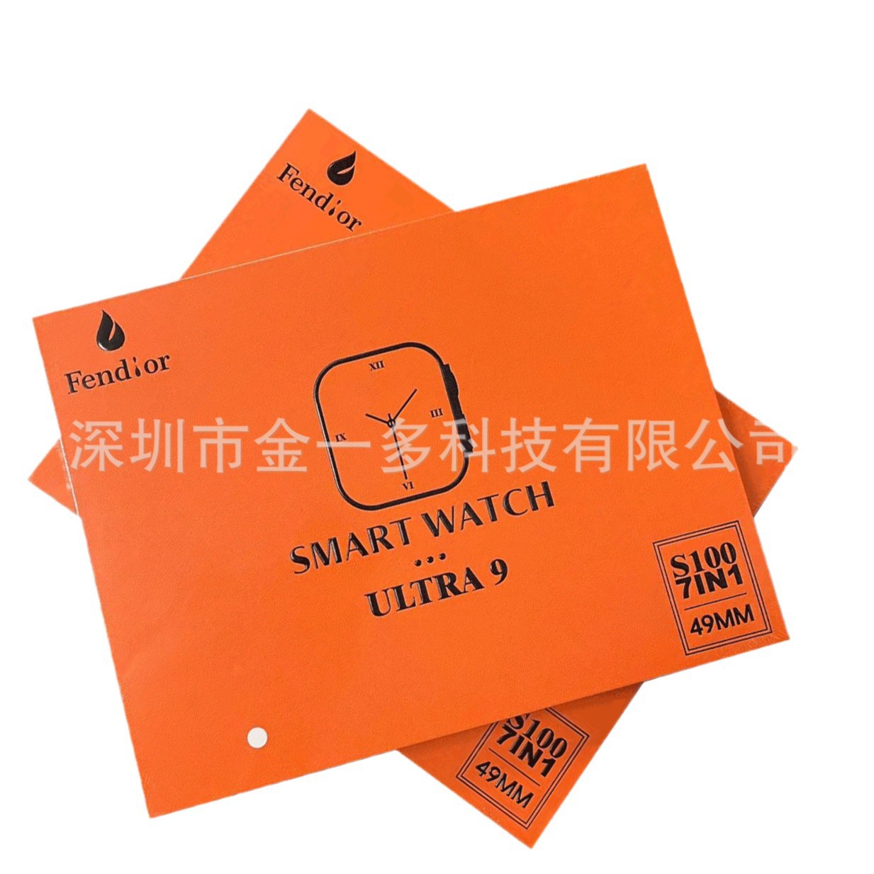 S100 ultra smartklokke  s9 ultra bluetooth-samtaler 7 -i- 1 helseklokke med flere remmer