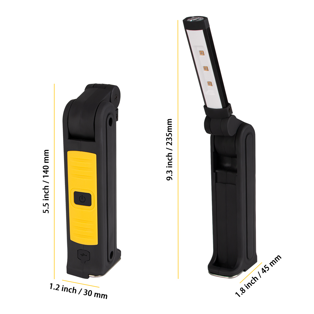 Home Disinfection Lamp Rechargeable LED UV Disinfection Lamp Portable UVC Germicidal Sterilizer Light Household Ultraviolet Lamp