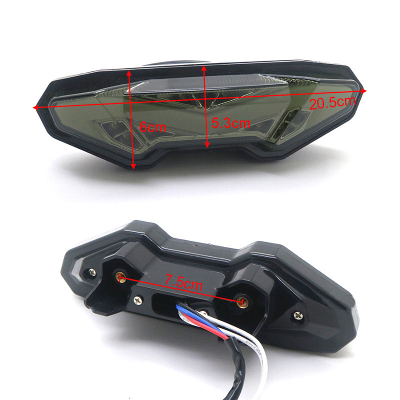 Led Achterlicht 12-24V Incl. Driehoekreflector Rechts - TipPoint