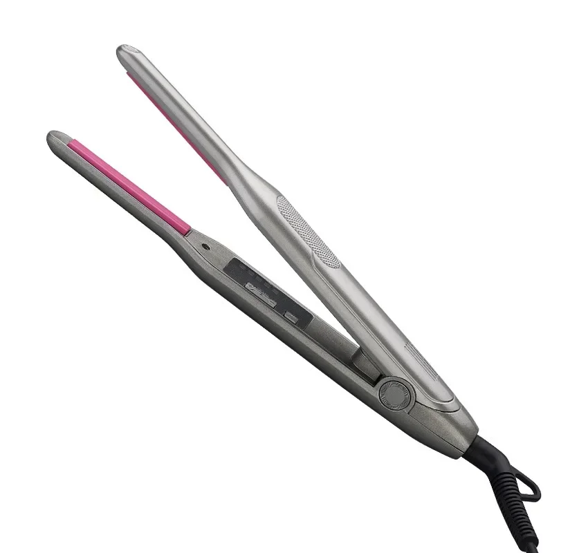 2 in- in-1- haarglätter, lockenstab, glätteisen für kurzes haar, LED-haarglätter, keramik-bartglätter: Vereinigtes königreich