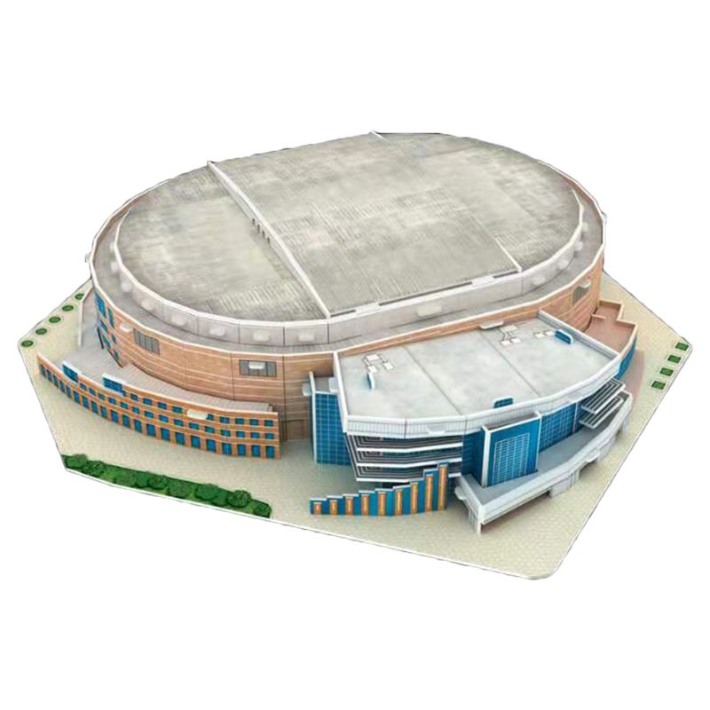 DIY 3D Puzzle Jigsaw World Football Stadium Soccer Playground Assembled Building Model Toys for Children: 5AC1102911-E