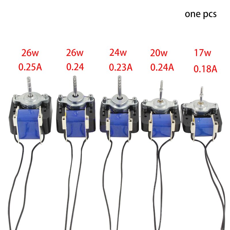 AC 220V 50HZ silnik zwartobiegunowy silnik wentylatora z przepływem krzyżowym pojedynczy silnik fazowy wokół wentylatora wentylator ciepła YJF61