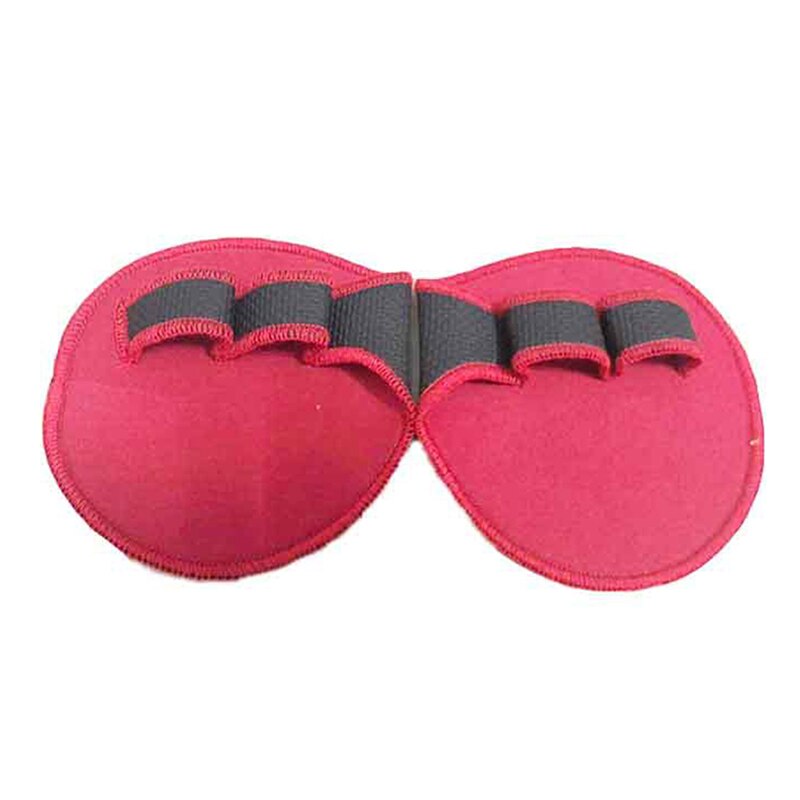 1 paar Gewicht Lifting Handschuhe Palms Protector Hantel Griffe Pads Anti-slip für Fitness SEC88