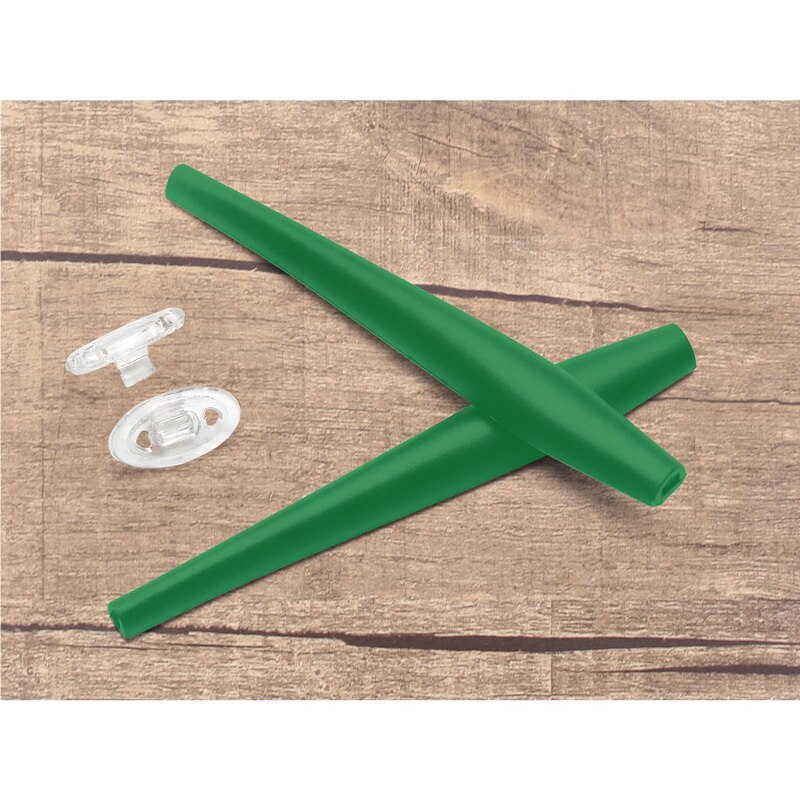 Vonxyz vervangende oorkussentjes en witte neuspads voor oakley crosshair 2.0 oo4044 montuurvarianten: Donkergroen