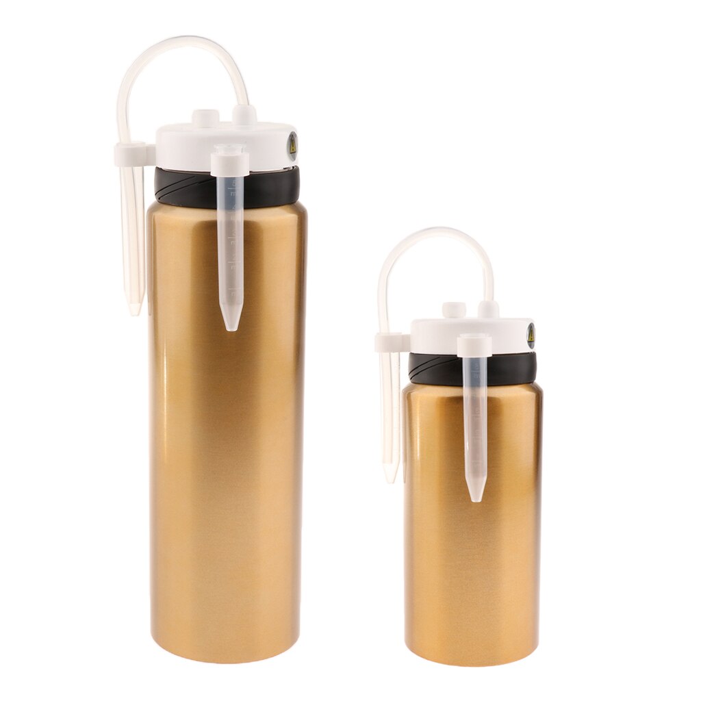 2 Set Adult Sippy Cup w/straw Disabled Patients Care Spill Proof Thermal Bottles