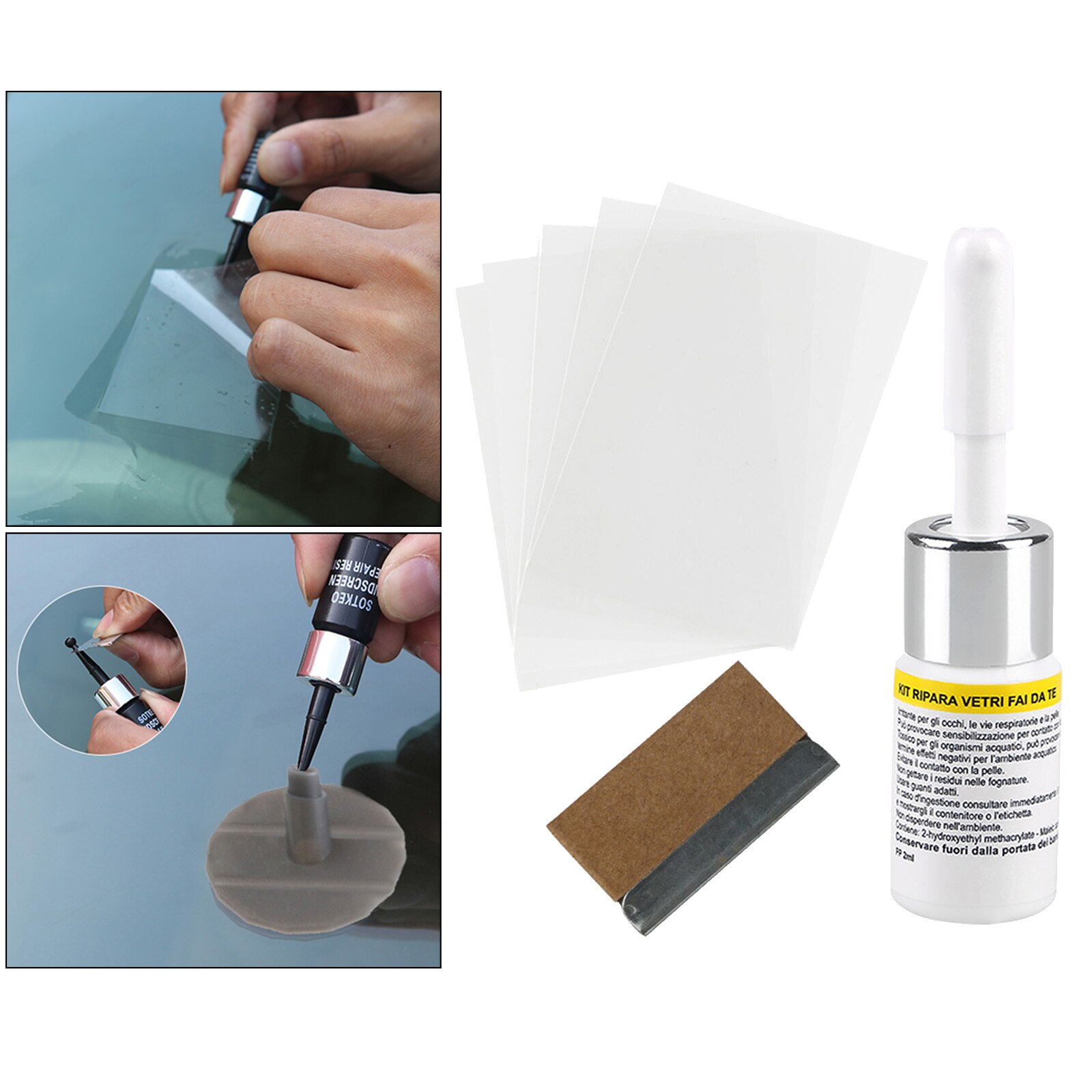 Car Scratch Remover Windscreen Car Window Glass Chip Repair Kit Repair Fluid Paint For Car Scratches Scratch Fixing