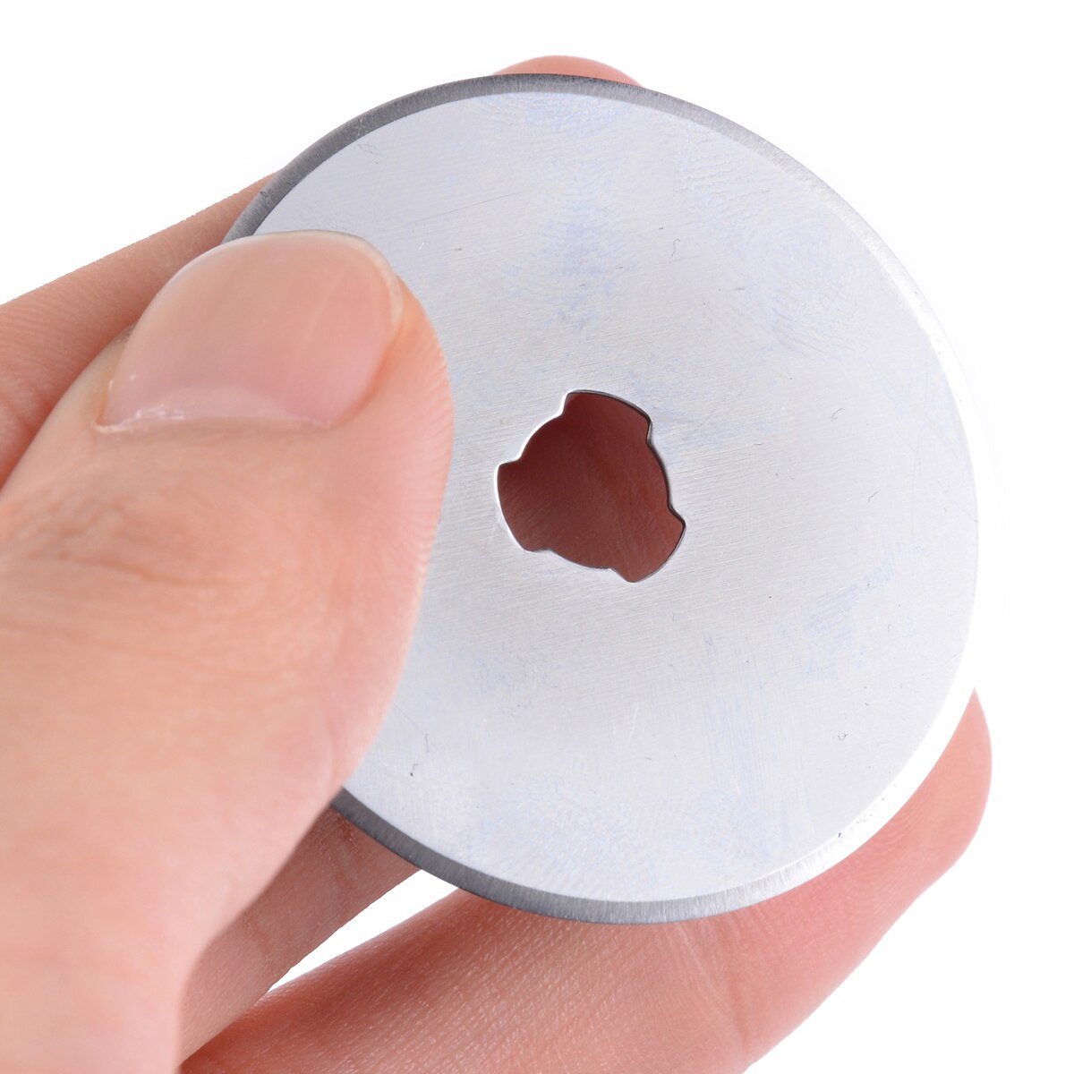 20pcs/set Alloy Tool Steel Rotary Cutter Blades 45mm Silver Rotary Cutter Refill Blades Quilter Sewing Fabric Cutting Tool