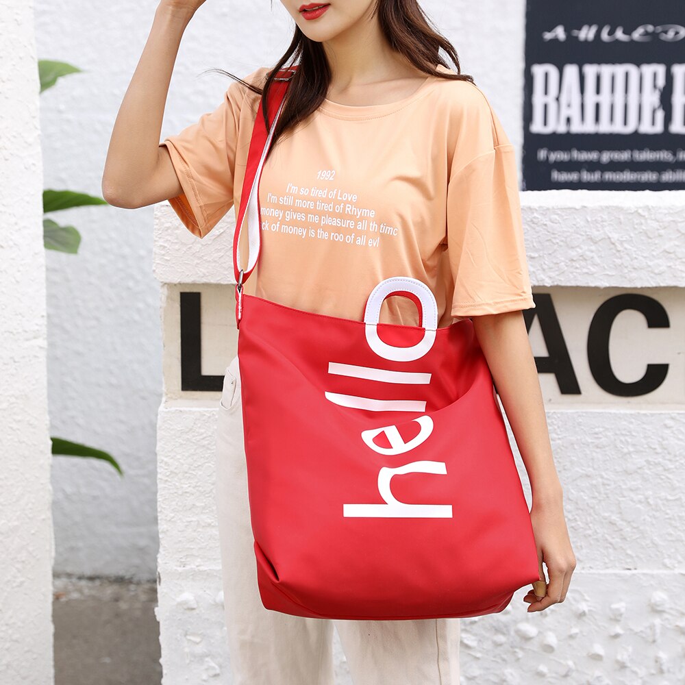 Casual tote letter vrouw crossbody rits zachte schoudertas veelzijdige portemonnees en handtassen vrouwen bolsa feminina