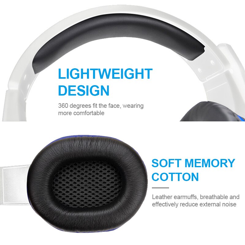 Datorspel headset pc gamer trådbundna hörlurar med mikrofon 3.5 jack usb cosque led bas cascos för telefon  ps4 laptop barn