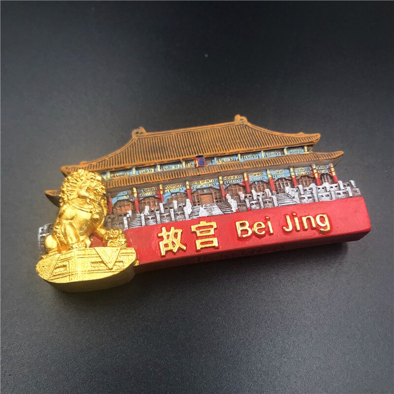 Fridge Magnets China Beijing Great Wall Tourist Souvenir Magnetic 3D Refrigerator Sticker Kitchen Decor Chinese Style Ideas: 2