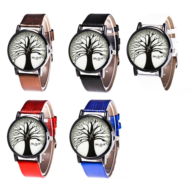 Mode Quartz Horloge Heren Vrouwen Paar Elektronische Horloge Boom met PU Wrist Strap LL @ 17