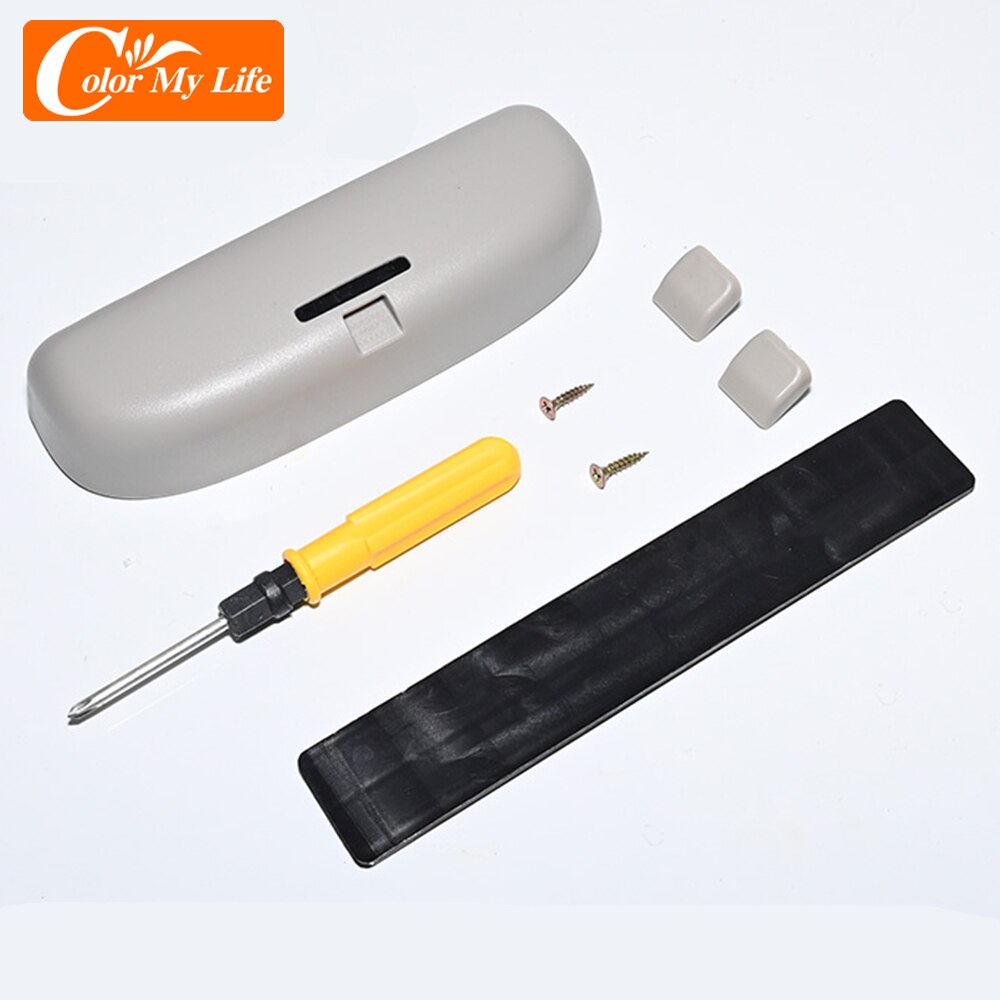 Color My Life Upgrade Car Sunglasses Holder Case Storage Box for BMW E82 E88 E90 E91 E92 E93 E60 E61 E63 E64 E65 E66 E67 E68