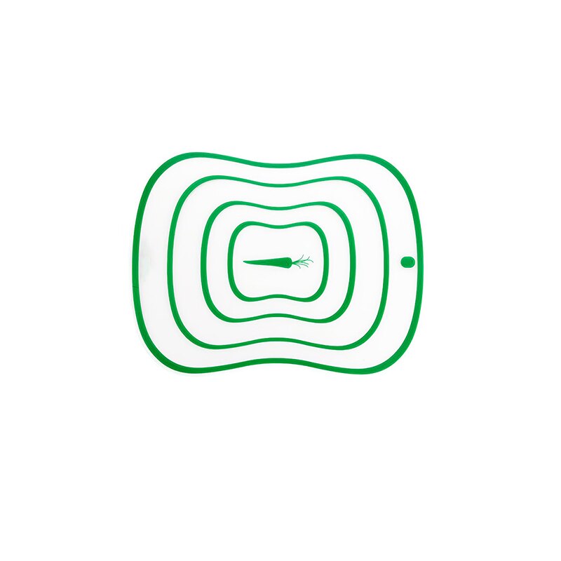 Antislip keuken flexibel keukenbord hakblok vlees groente fruit snijgereedschap kookgereedschap gadget keukenaccessoires: Groente