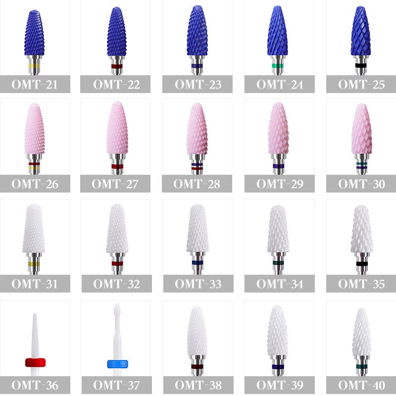 Fraise pour manucure et pédicure moulin Machine électrique pour ongles mèches de perceuse à ongles électrique Nail Art moulin outils de vernis à ongles