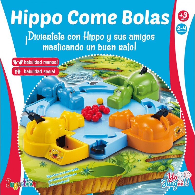 HIPPO COME BOLAS JUGUETOON
