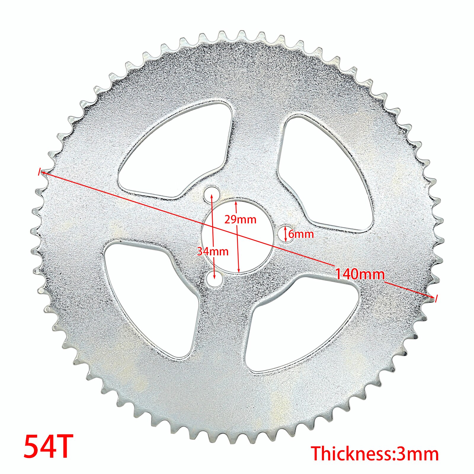 38T 54T 64T 74T T8F 35MM Rear Sprocket Mini Moto ATV Quad Dirt Pit Pocket Bike Cross 47cc 49cc Parts