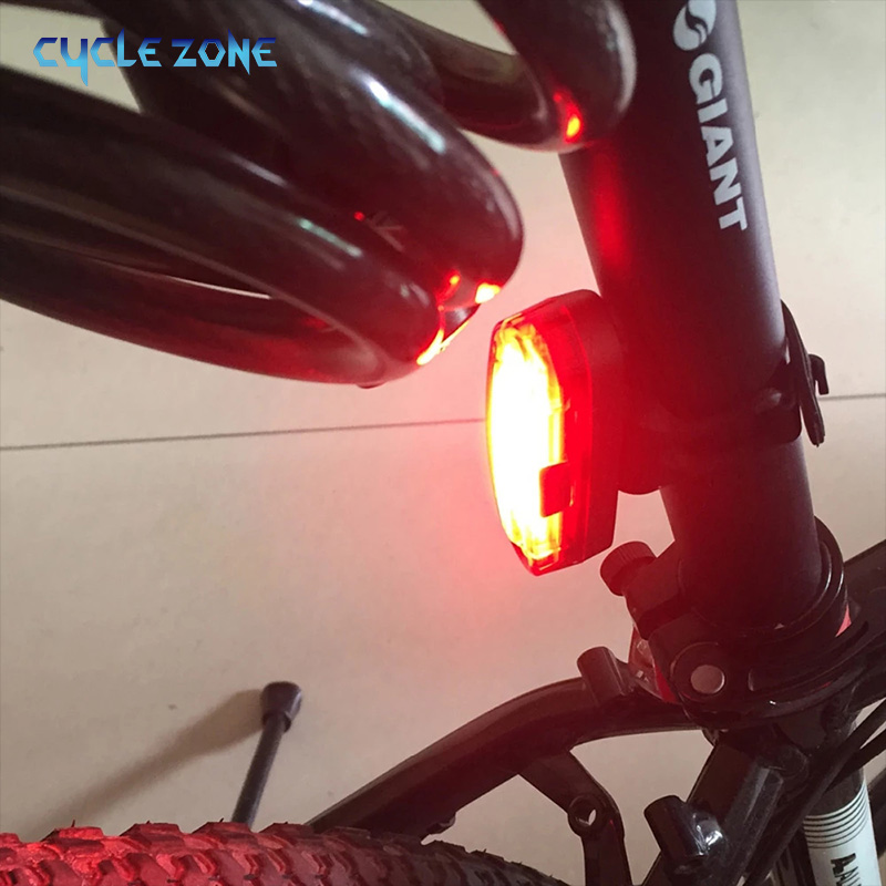 Fiets Achterlicht Mtb Fietsen Waarschuwing Achter Fiets Veiligheid Lamp Usb Oplaadbare Voor/Achter Koplamp Led Verlichting Voor Fiets helm