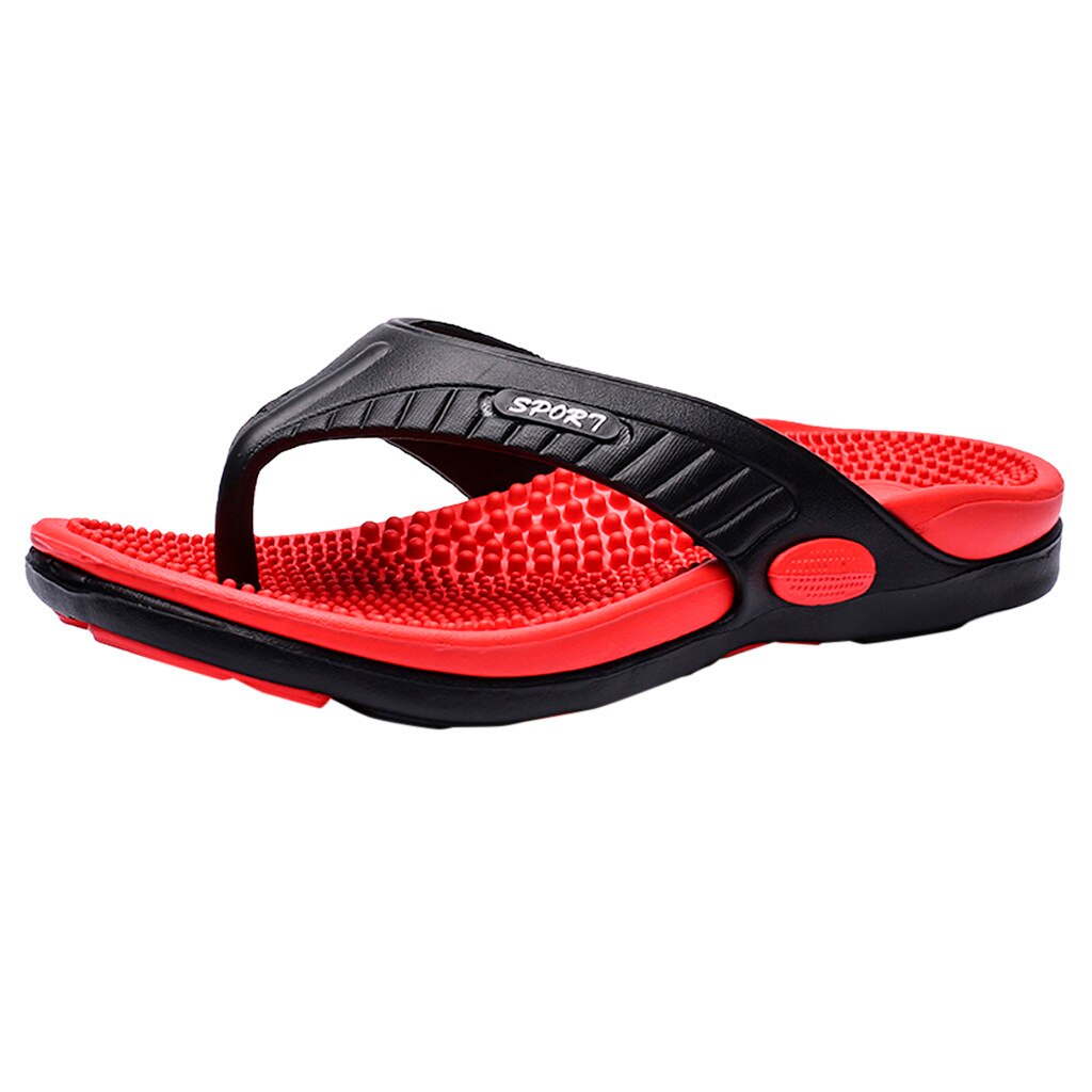 Summer Beach Flip Flops Men Shoes Non-slip Beach Slipper For Men Large Size Breathable Flats Slipper Men Shoes