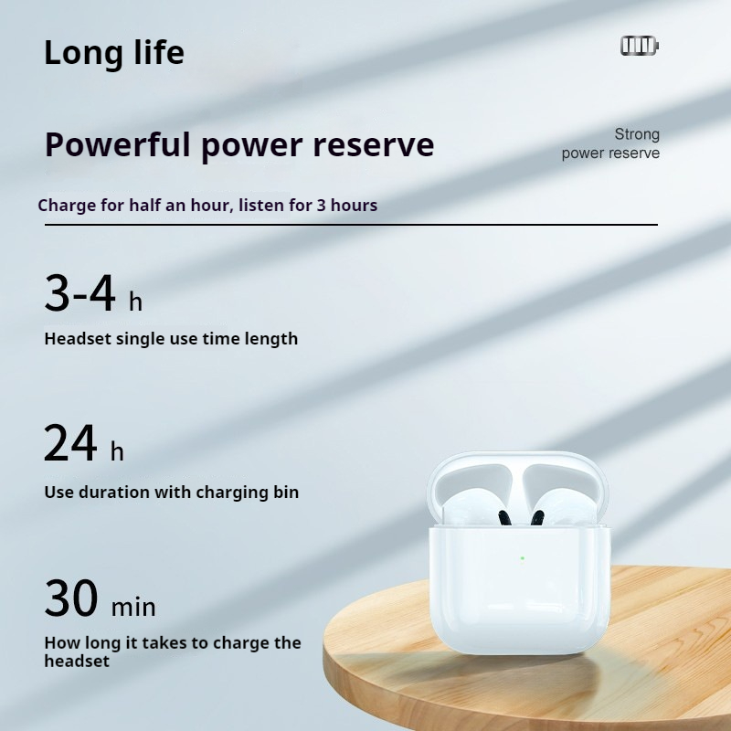 Original Pro4 TWS drahtlose kopfhörer kopfhörer Bluetooth 5,0 wasserdichte headset mit mic lange standby-batterie lebensdauer