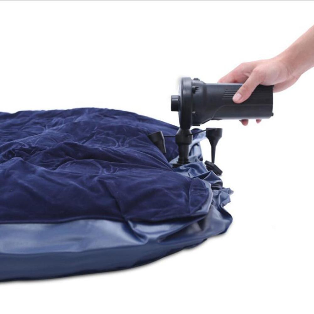 Household Car Dual-Use Battery Pump Outdoor Battery Electric Pump Air Pump Chargable Mattress Inflatable Boat