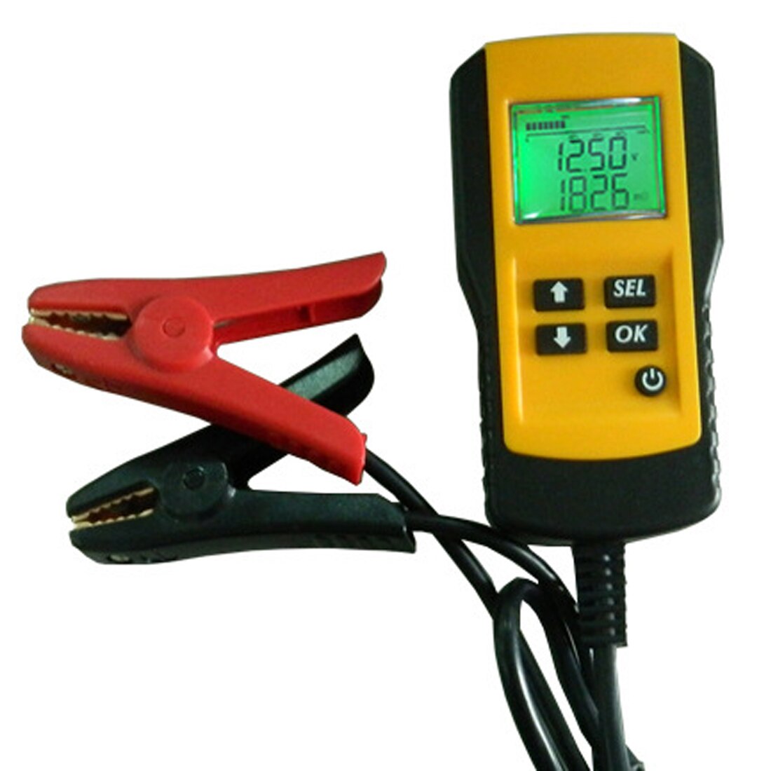 12V Car Battery Tester Vehicle Car LCD Digital Battery Test Analyzer Auto System Analyzer Voltage ohm