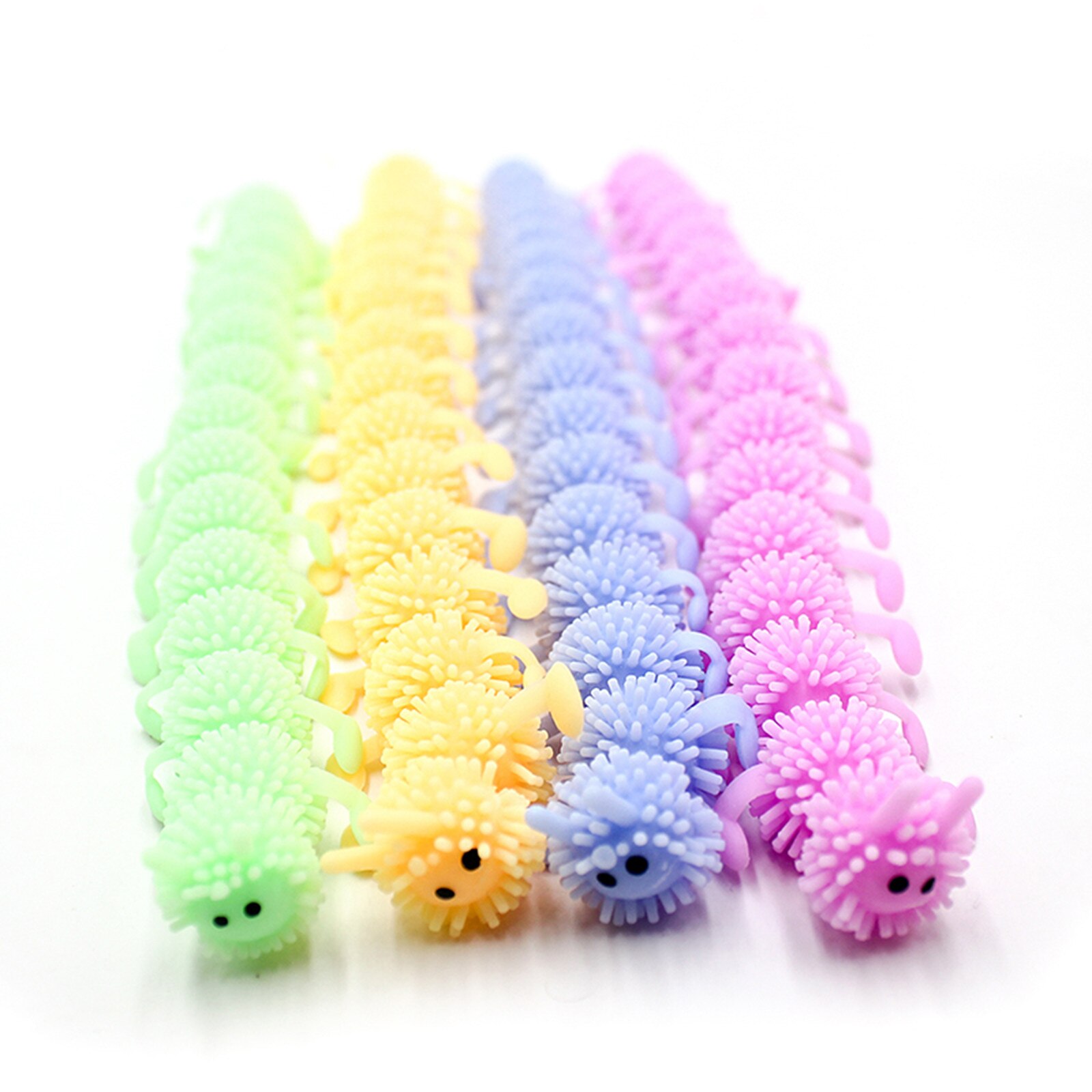 @ Fidget Toys 16 Knots Caterpillar Relieves Stress Toy Physiotherapy Releases Stress Fidget Toys Antistress Squeeze Toy