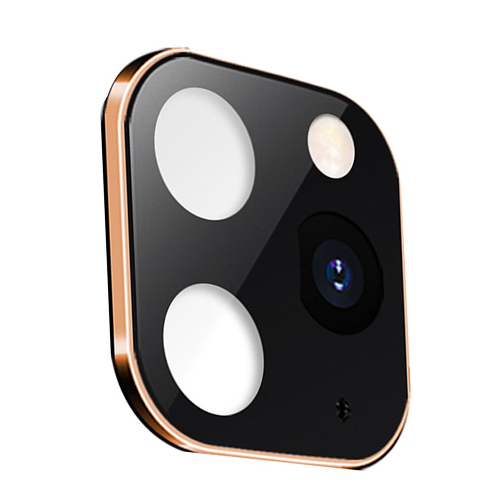 Metal Sticker Applicable for iPhone Apple X XSMAX Seconds Change for iPhone 11Pro Lens Sticker Modified 11Case Lens 11 Camera: No.1 Gold