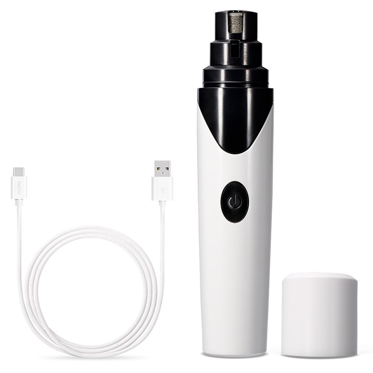 Broyeur électrique griffe de toilettage | Chargeur USB chien chat, broyeur électrique, tondeuse griffe de toilettage, outils d'affûtage: USB charging