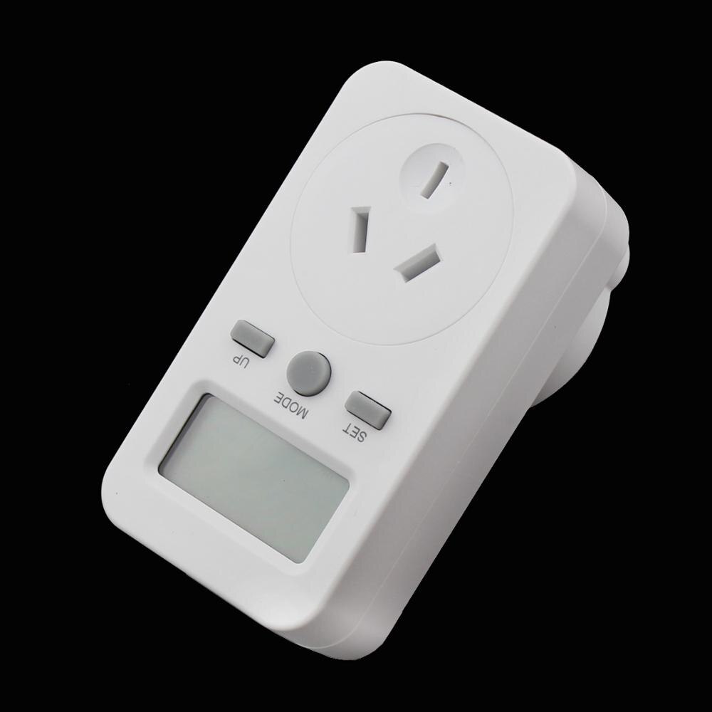 Plug-in Digital wattmeter LCD Energy Monitor Power... – Grandado