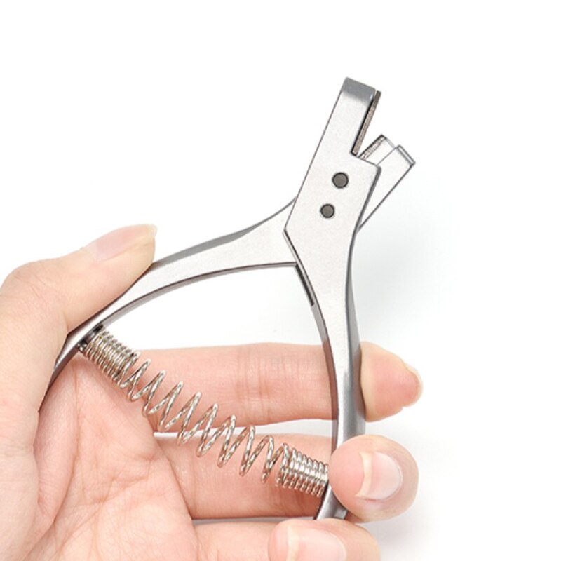 1PC Garment Pattern Notcher Tailors Steel Sewing Pliers Punch Marker