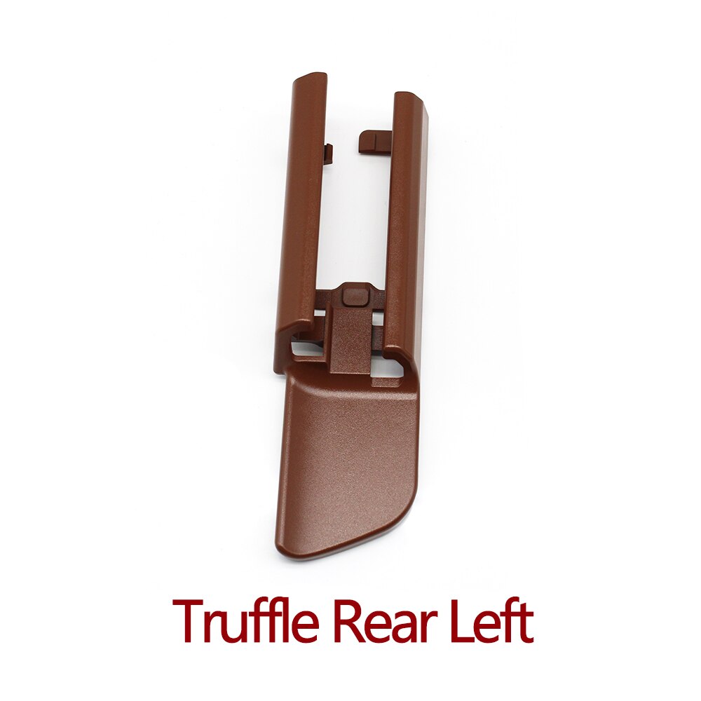 Interior Car Seat Sliding Track Rail Cover Replacement For BMW 5 Series G30 G31 G38: Truffle Rear Left