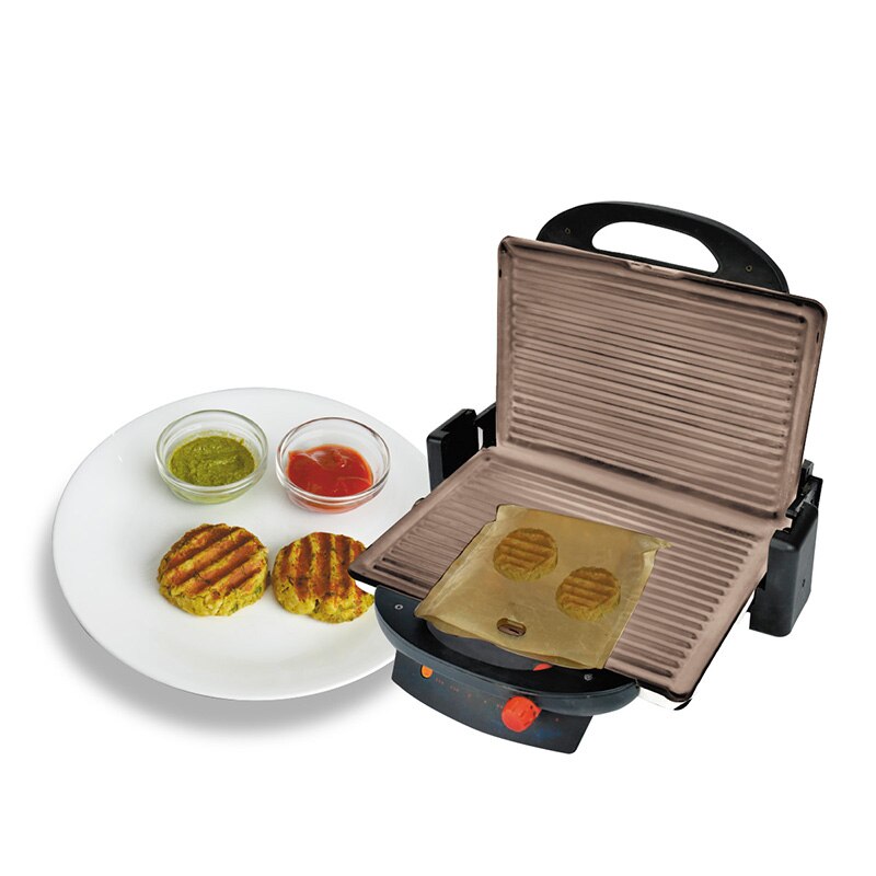Bluedrop Non stick toaster bags PTFE sandwich bags gluten free grill cheese bags microwave heating snack pockets 17x19 cm 3 pack