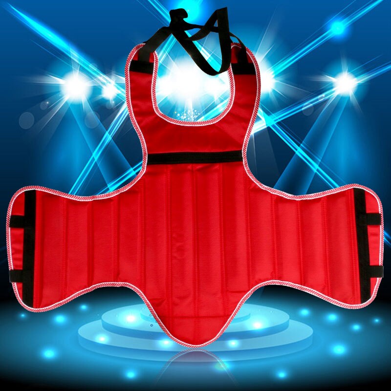 GINGPAI-protector de pecho MMA wushu sanda, chaleco Wushu, Protector corporal de Taekwondo