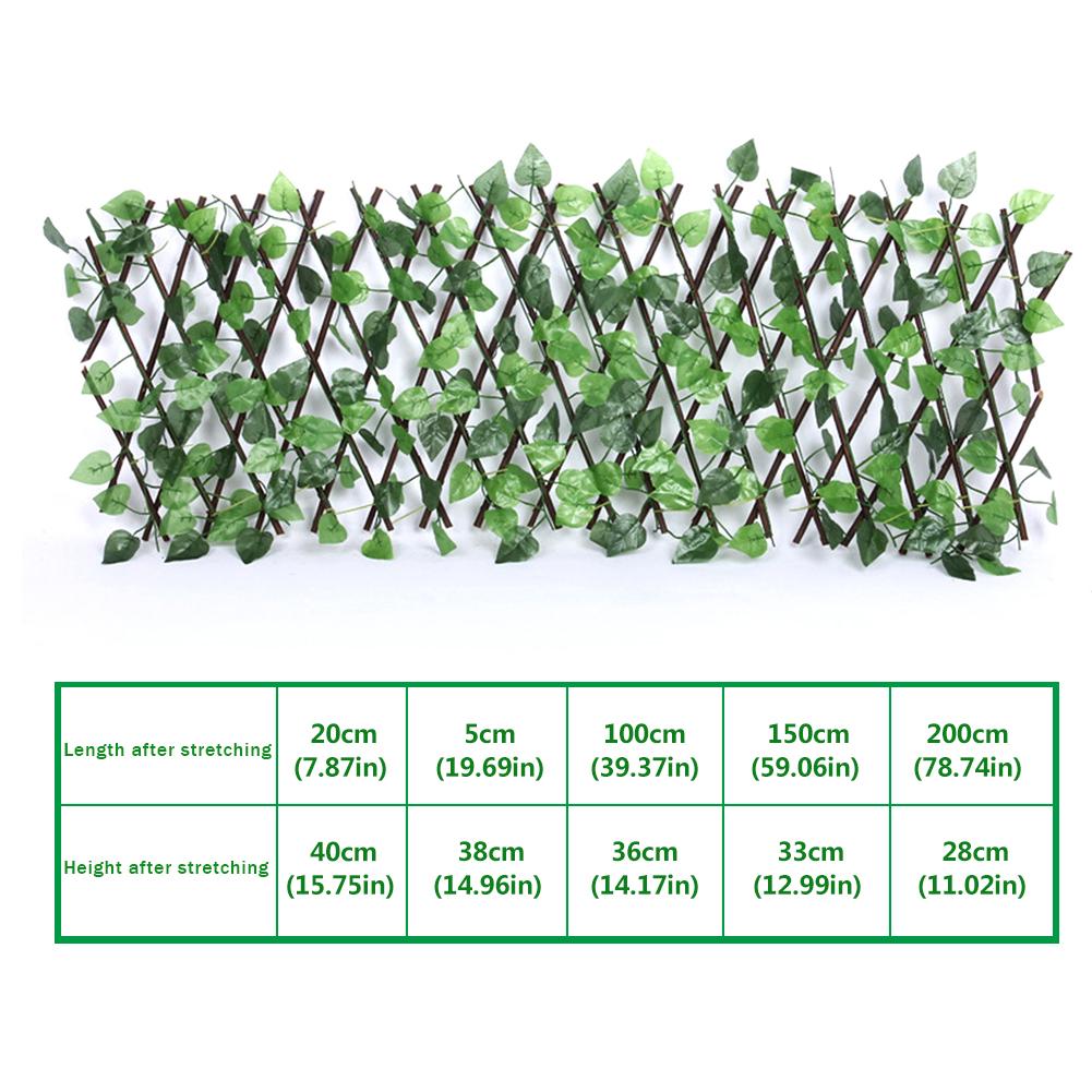 40cm Artificial Fence UV Protected Privacy Screen Garden Fence Artificial Hedge Plants Hanging Panels Decorative Fence Backyard