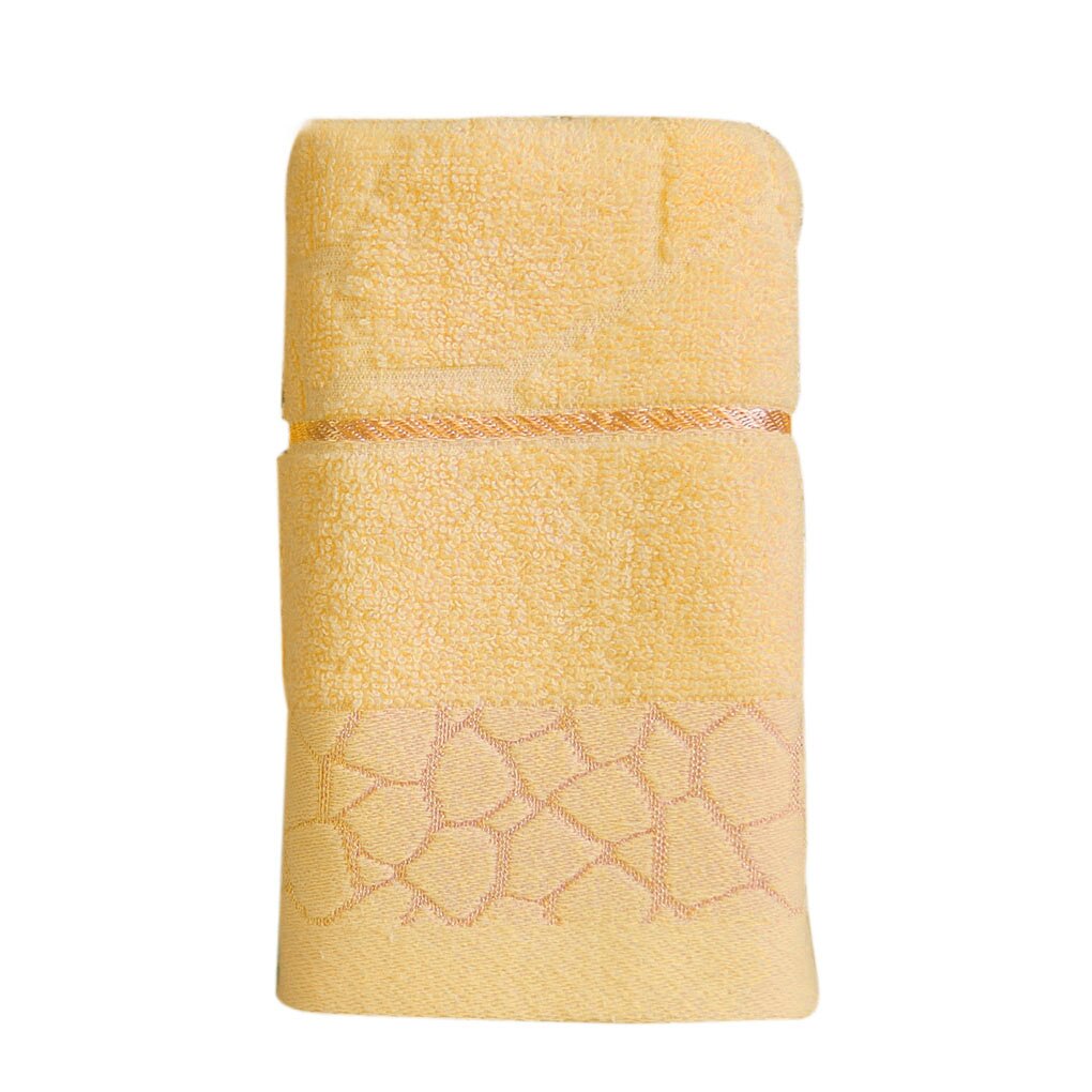 Jacquard vann kube mønster ren bomull håndkle strandbad absorberende tørkeklut: 3