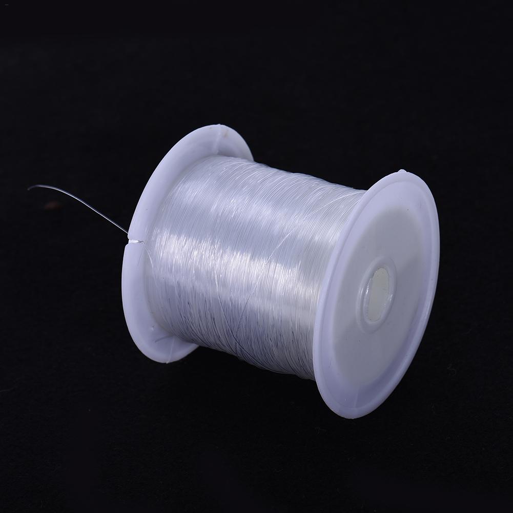 10m/Roll Transparent Diy Jewelry Craft Beading Thread Nylon Clear White Line Cord Wedding Shoes Clothing Materials Sewing Thread