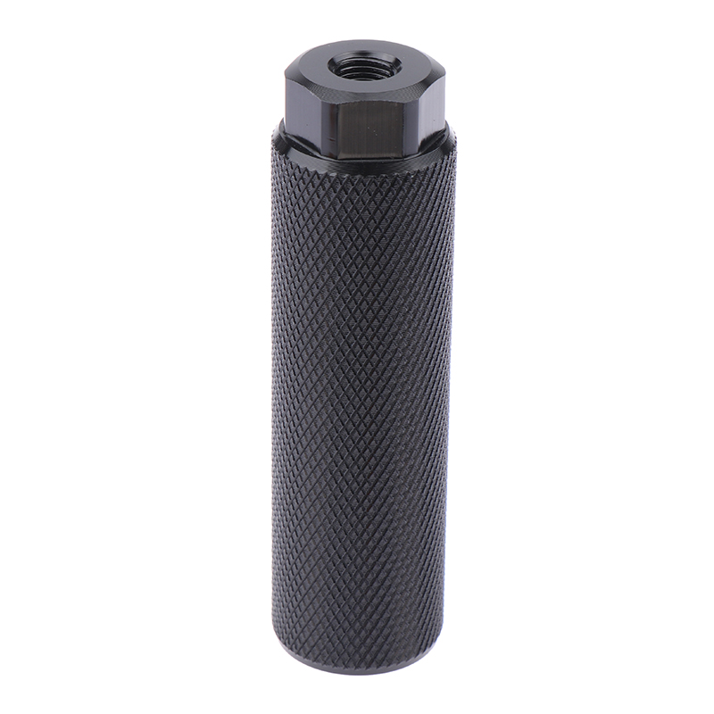 1 Uds. Clavija acrobática de pie de aleación para bicicleta BMX, clavijas de bicicleta con ejes de 3 y 8 pulgadas, clavijas de apoyo de plomo antideslizantes, accesorios para bicicleta: Borgoña