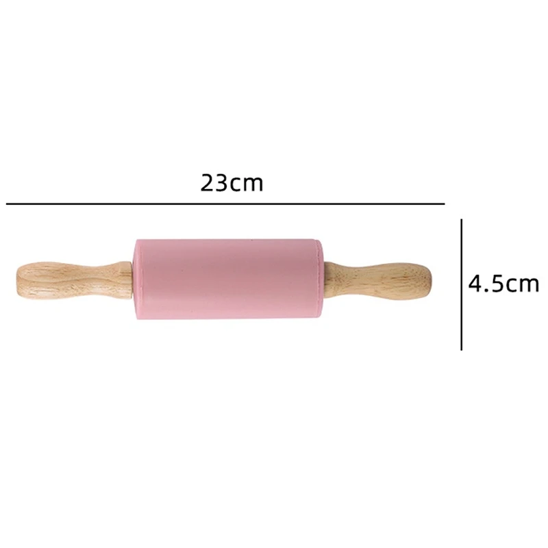 Mini madeira maciça rolando pinos, madeira natural rolando, acessórios de cozinha, ferramentas de cozimento, artesanato
