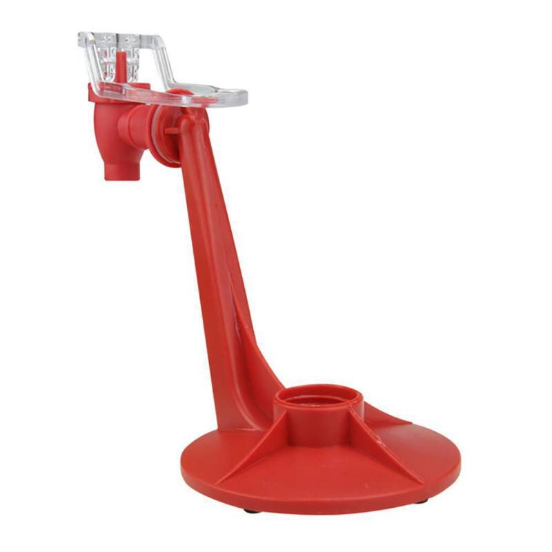 Upside Down Coke Bottle Soda Water Soft Drinking Dispenser Faucet Saver Holder