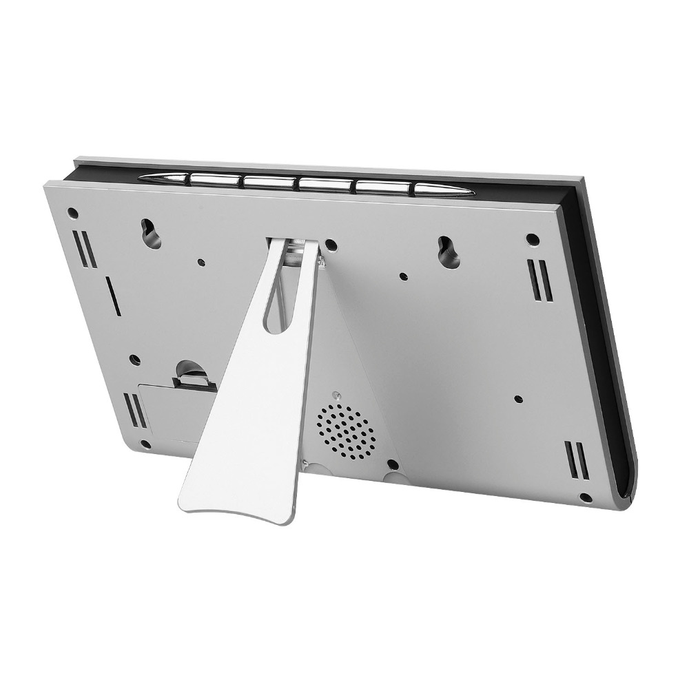 Reloj meteorológico inalámbrico 2 en 1 termómetro higrómetro casero para jardín LCD Digital Interior Exterior estación meteorológica reloj