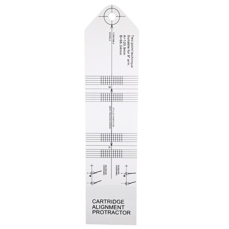 1PC Measuring Ruler Pickup Calibration Distance Meter Record LP Vinyl Turntable: Default Title