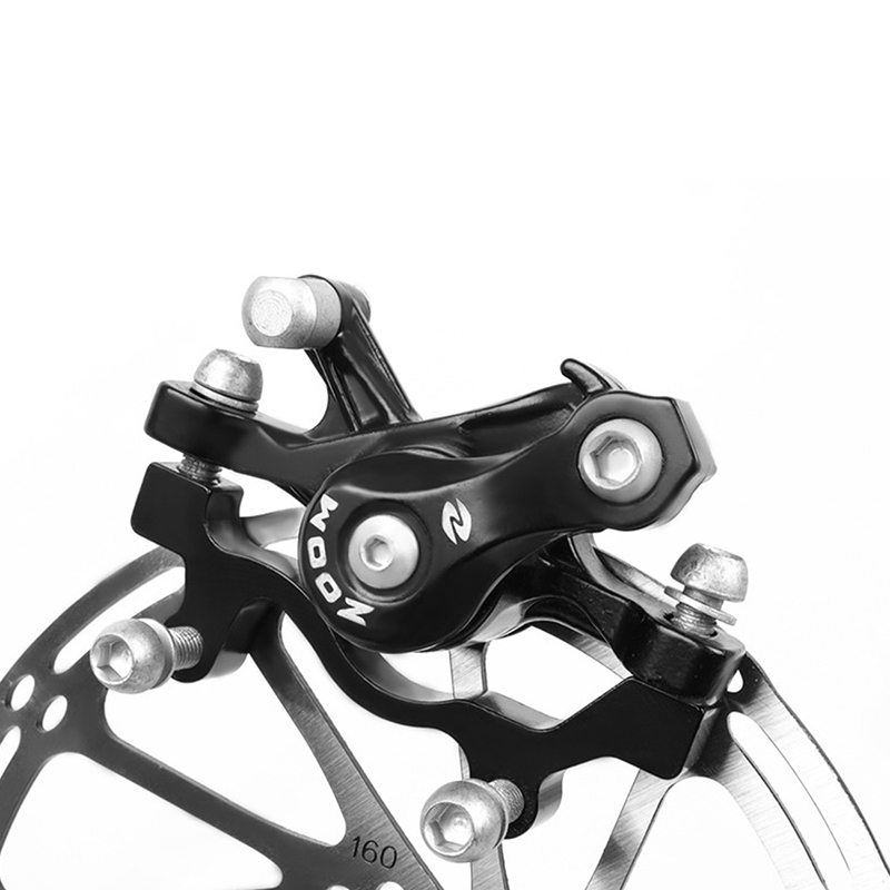 ZOOM Bicycle Disc Brake Aluminum Alloy F160 R160 Mountain Road MTB Bike Mechanical Caliper Disc Brakes Cycling Double Brake