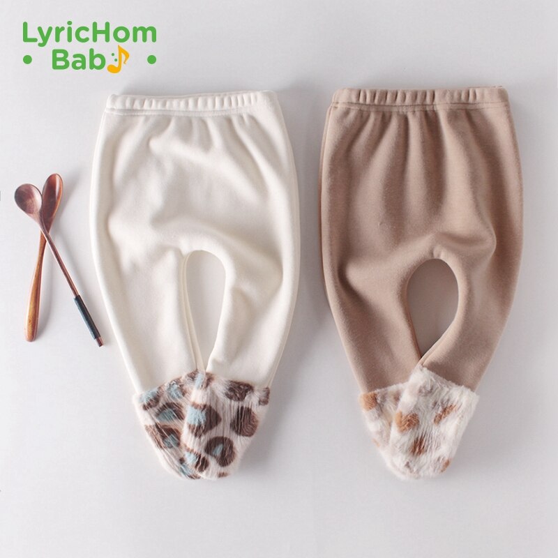 Lyrichom bébé coton bébé collants -né bébé pantalon taille haute bébé Leggings bébé garçons filles pantalons automne tenues vêtements