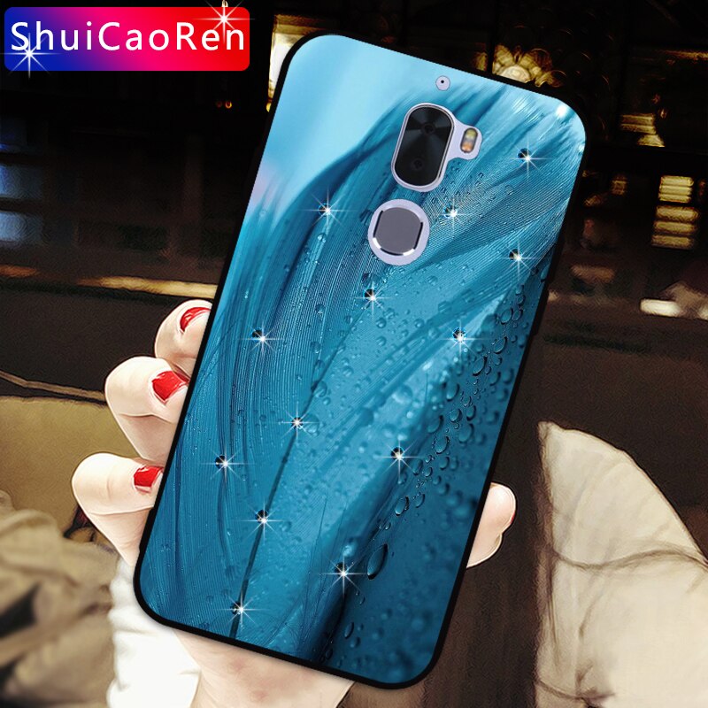 Luxury Silicone Cases For Coolpad Cool 1 LeTV Cool1 Glitter Diamond Shell Back Cover For LeEco Le Cool 1 Rhinestone Case