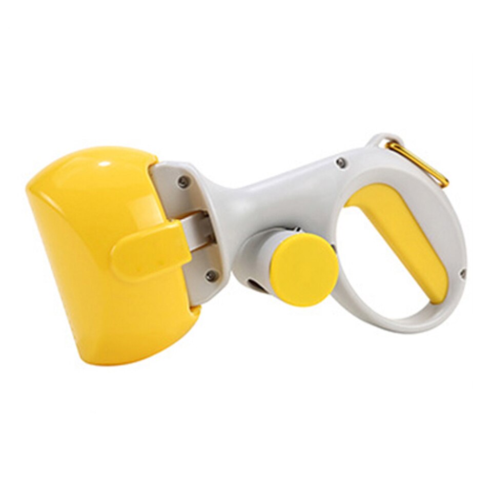 Pet Pooper Scooper for Dog Poop Scooper Jaw Poop Scoop Shovel Pick Up Animal Waste Picker Pet poop bags Outdoor Cleaning Tools: Orange