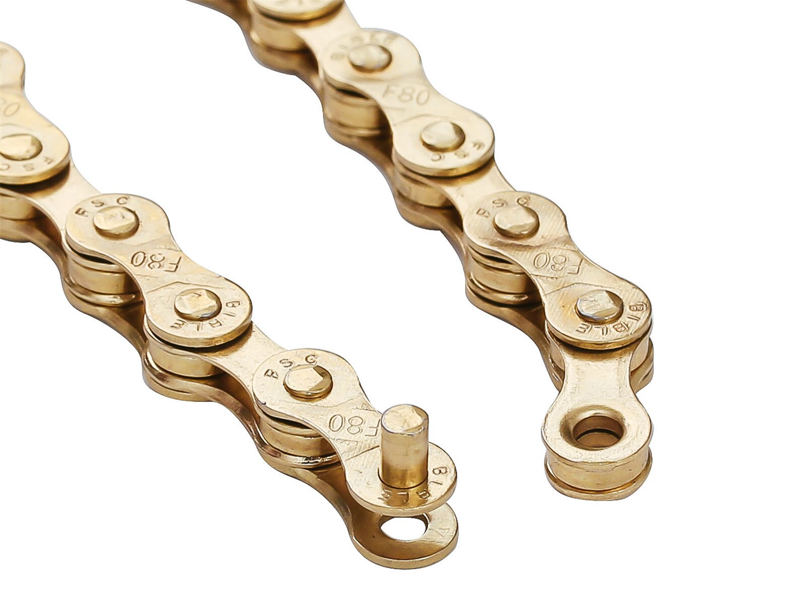 MTB Mountain Bike Road Bicycle 6/7/8/9/10 Speed Chain Gold Compatible for Bicycle Parts 24/27/30 Speed Chains