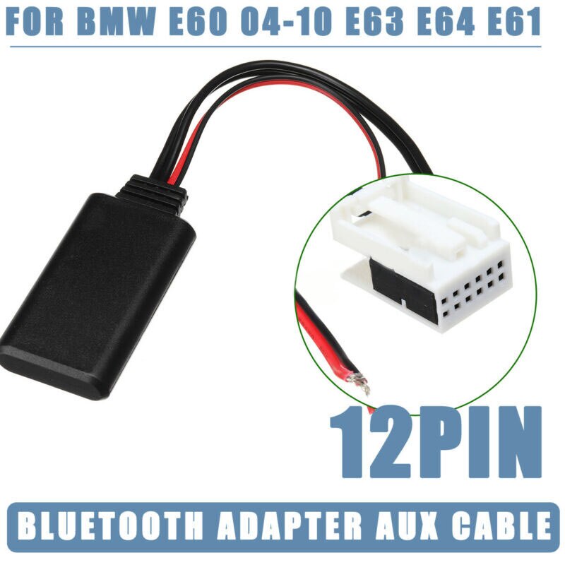 Aux Kabel Bluetooth Adapter Auto 12 Pin Voor Bmw E60 2004 Module Vervanging