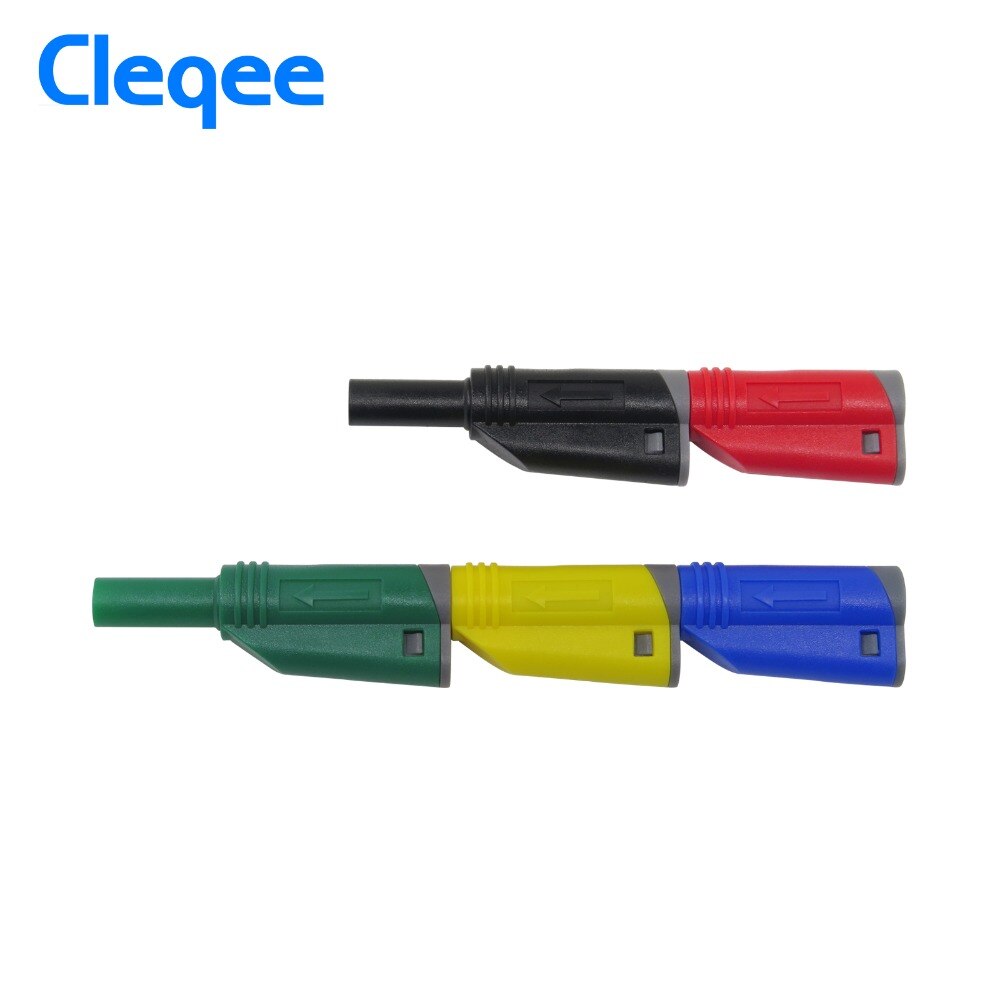 P3005 Lassen/Montage 4mm Stapelen Veiligheid Banana Plug Lassen-gratis Multimeter Connector