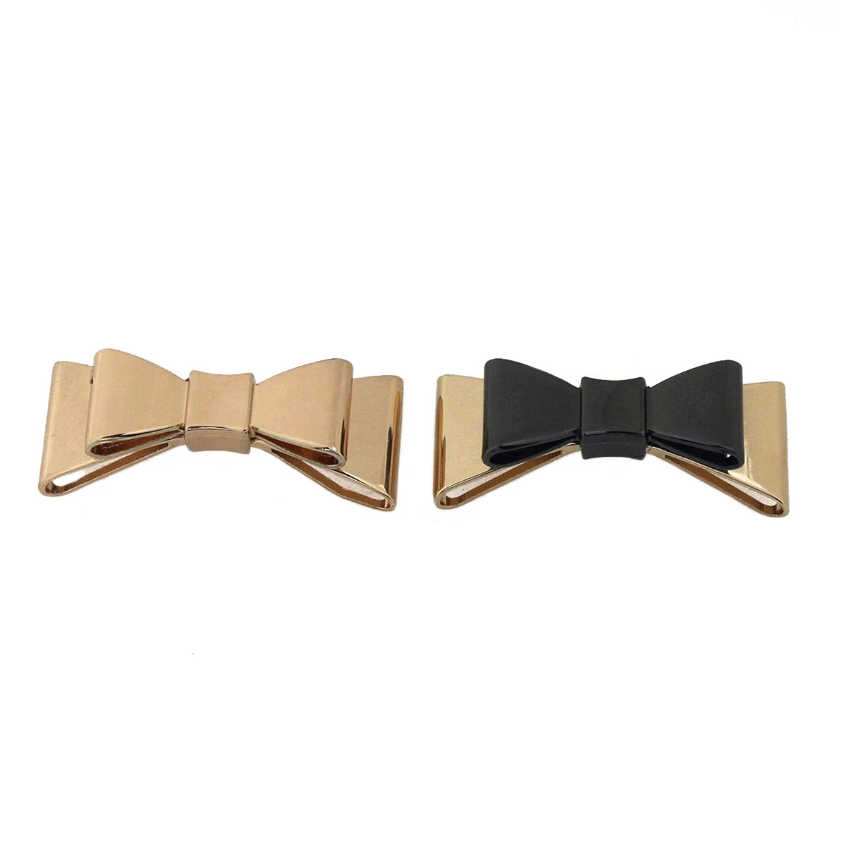 Hebilla de lazo de Metal para zapatos, broche de Clip especial para bolso, piezas para mochilas, accesorios, 2 uds.